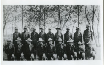 Indian Boy Scouts, File Hills Residential School, Sask. United Church of Canada Archives