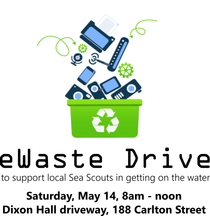eWaste Drive to support our on-water program