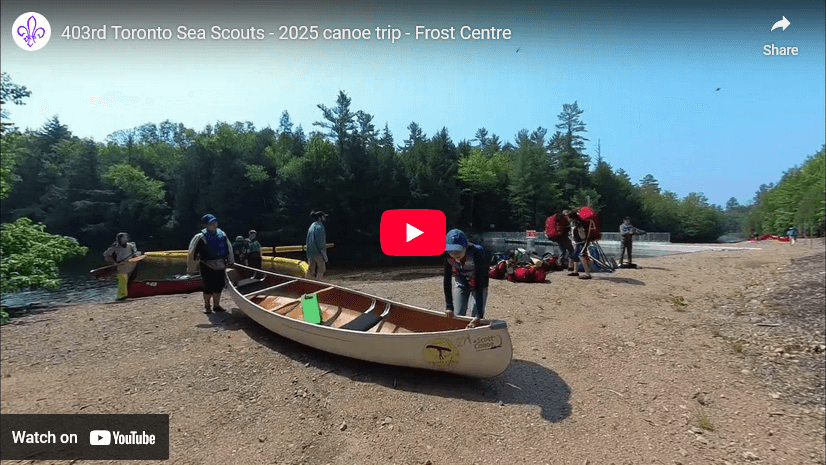 Sea Scout Canoe Trip — June 2025